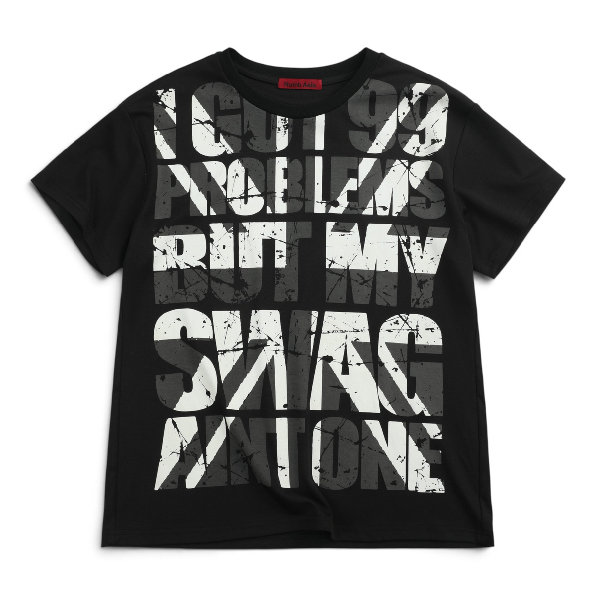 SWAGLIFE Union Jack Fitted T-Shirt by NUMBASIA, product view