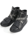 NUMBASIA Studded Multi-Strap High-Top Sneakers — NA6001