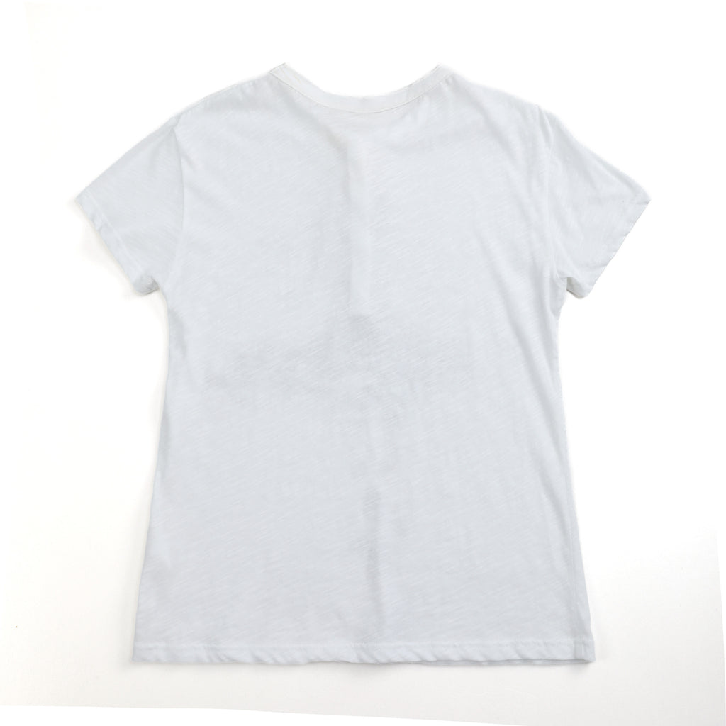 NUMBASIA Leopard Print Slub Henley T-Shirt — NA6005A back