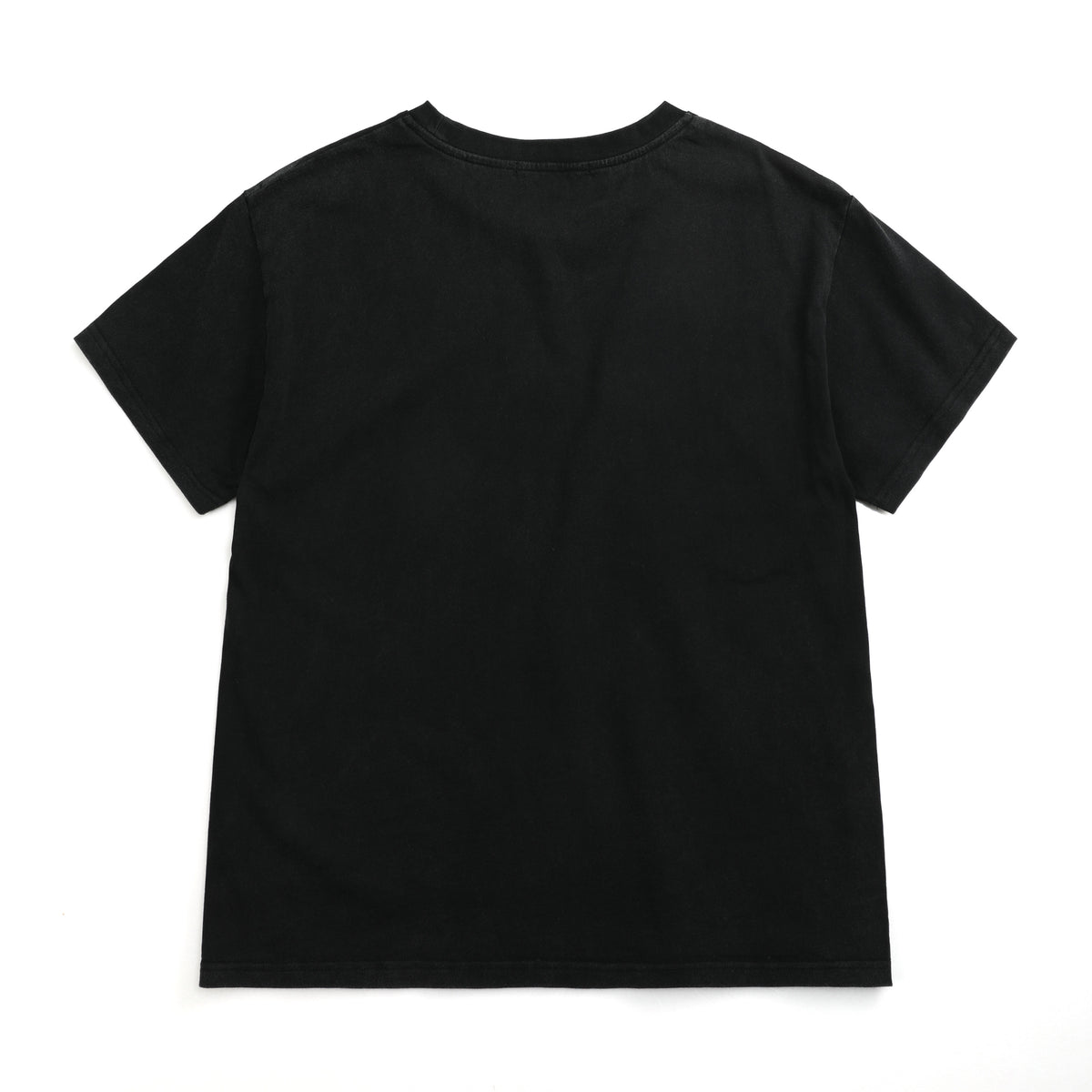 NUMBASIA Distressed Flag Print Washed T-Shirt — NA6014A back