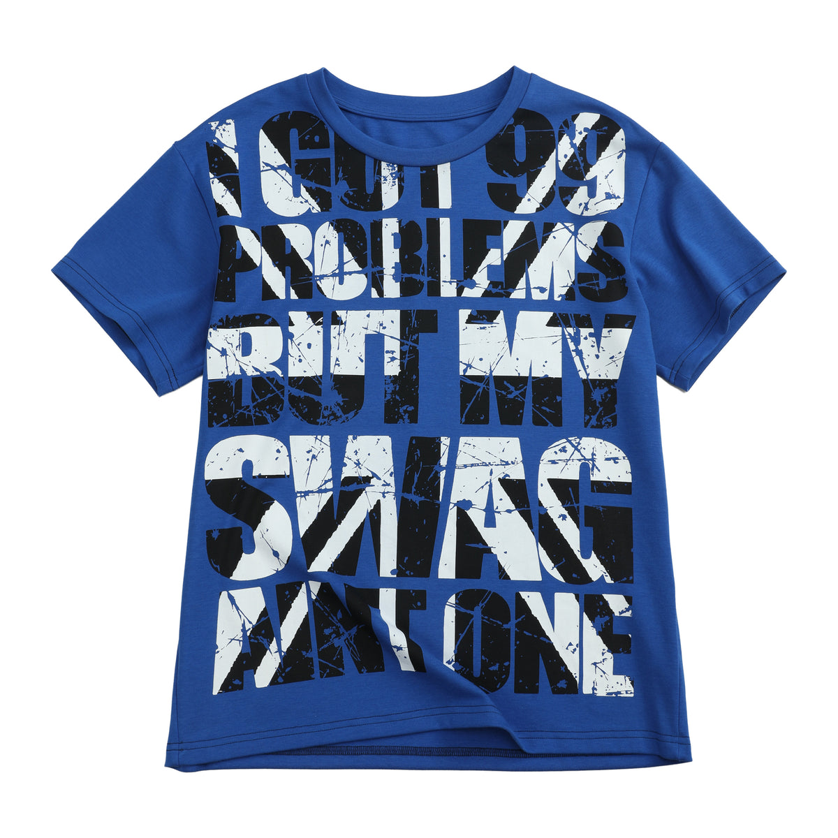 NUMBASIA SWAGLIFE Union Jack Fitted T-Shirt — NA6027B front