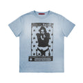 NUMBASIA Star Girl Slogan Washed T-Shirt — NA6141
