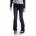 NUMBASIA Distressed Washed Skinny Stretch Jeans — NA6237
